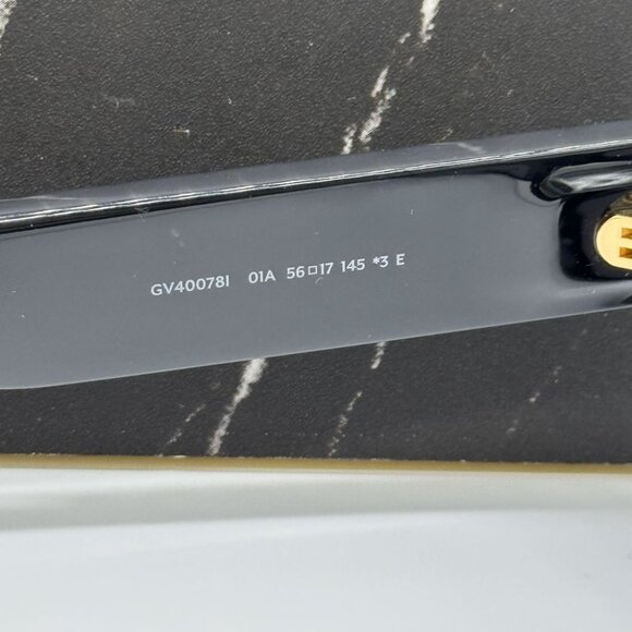 NEW GV40078I 01A GIVENCHY WOMEN SUNGLASSES BLACK CAT EYE EYEWEAR GIVENCHY - Picture 7 of 9